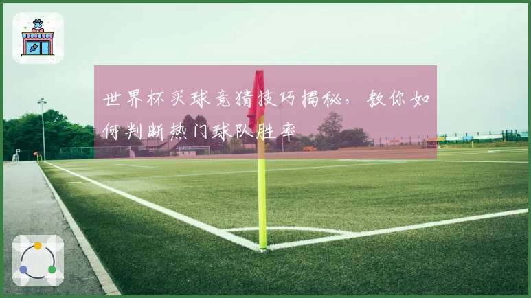 世界杯买球竞猜技巧揭秘，教你如何判断热门球队胜率