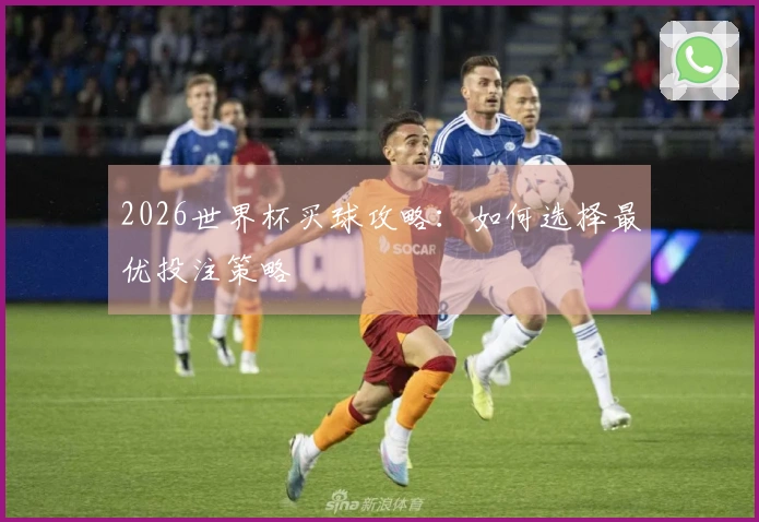 2026世界杯买球攻略：如何选择最优投注策略